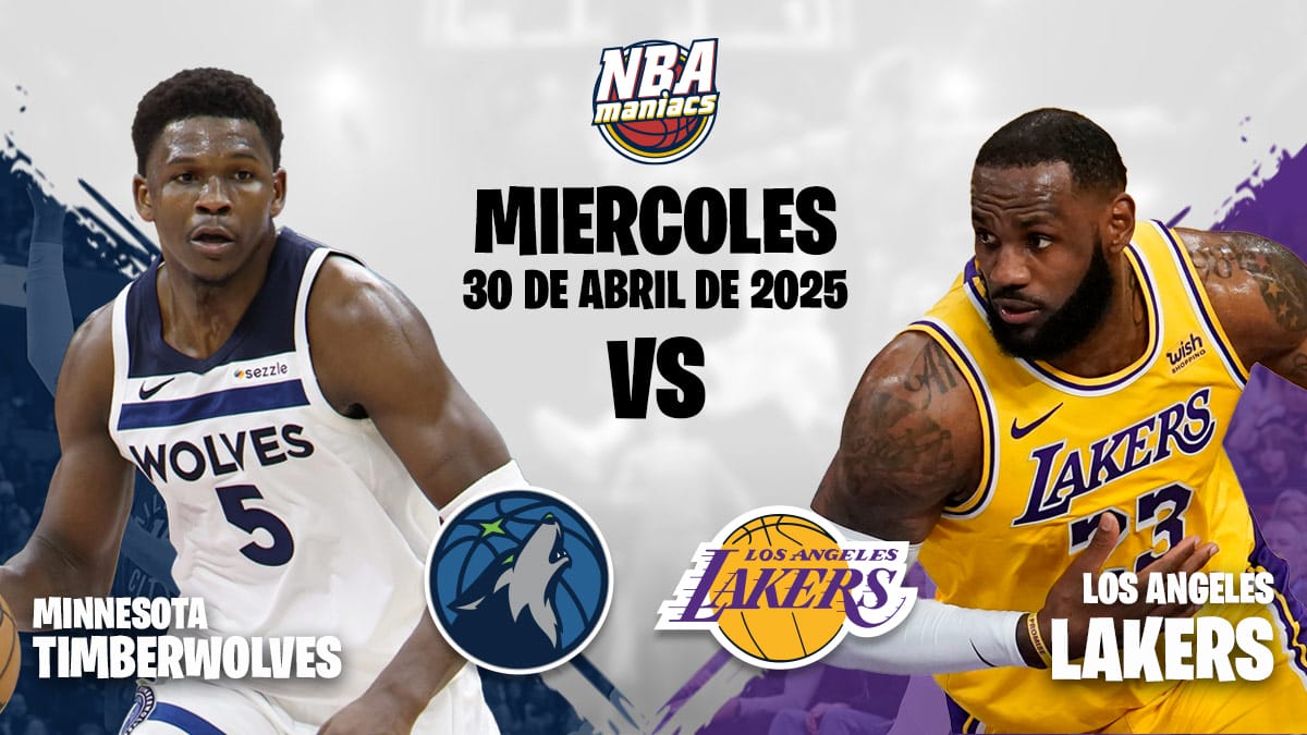 Previa playoffs Timberwolves Lakers 30-04-2025