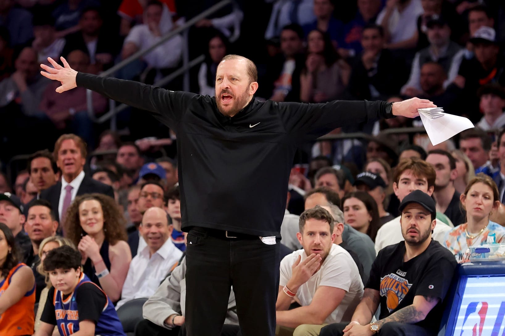 Tom Thibodeau, entrenador de los New York Knicks