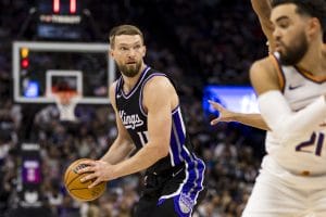 Domantas Sabonis, líder en dobles-dobles por tercera temporada consecutiva