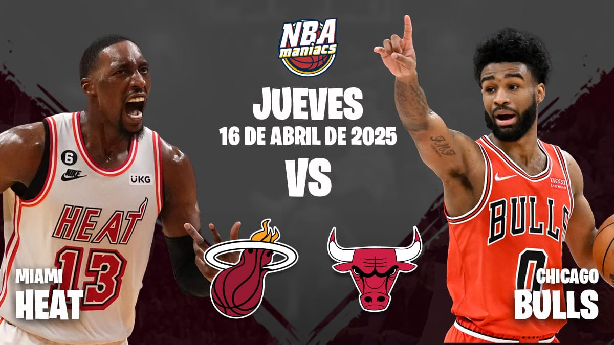 Coby White y Bam Adebayo, dos de las estrellas del Bulls vs Heat.
