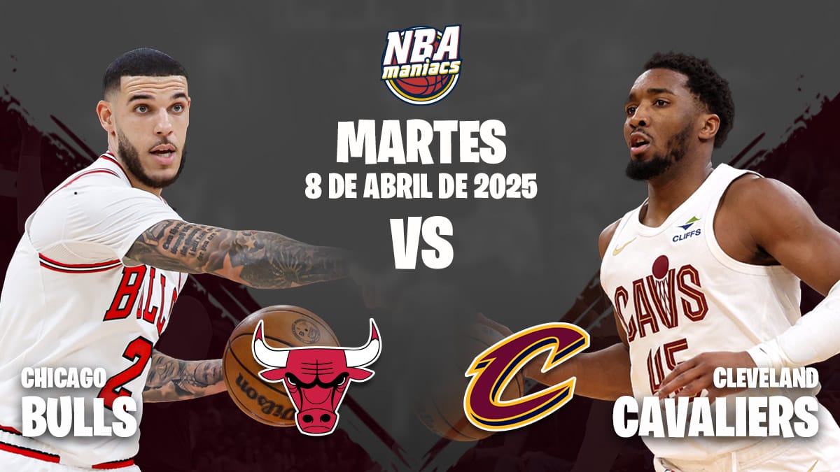 Donovan Mitchell y Lonzo Ball, dos de las estrellas del Cavaliers vs Bulls.