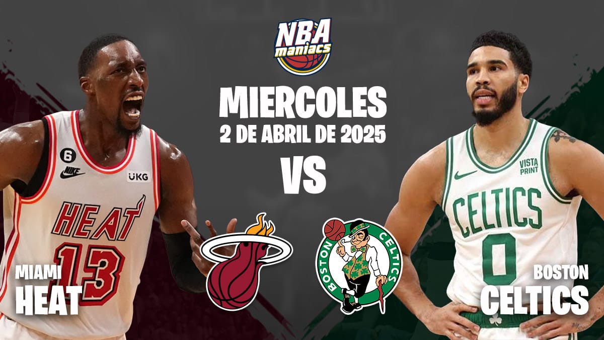 Jayson Tatum y Bam Adebayo, dos de las estrellas del Celtics vs Heat.