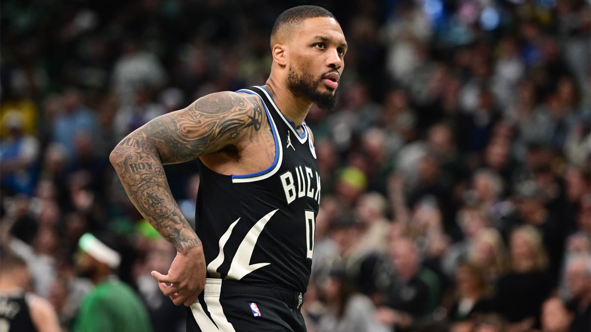 Damian Lillard durante su último partido