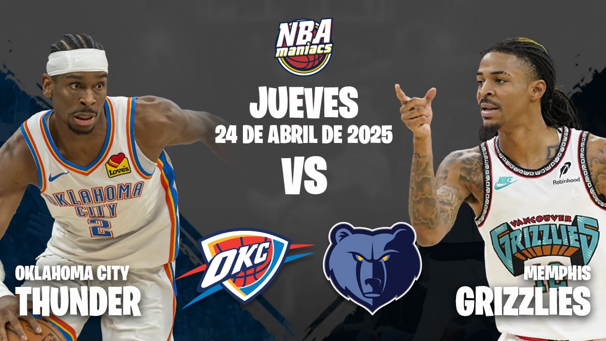 Ja Morant y Shai Gilgeous-Alexander, dos de las estrellas del Grizzlies vs Thunder.