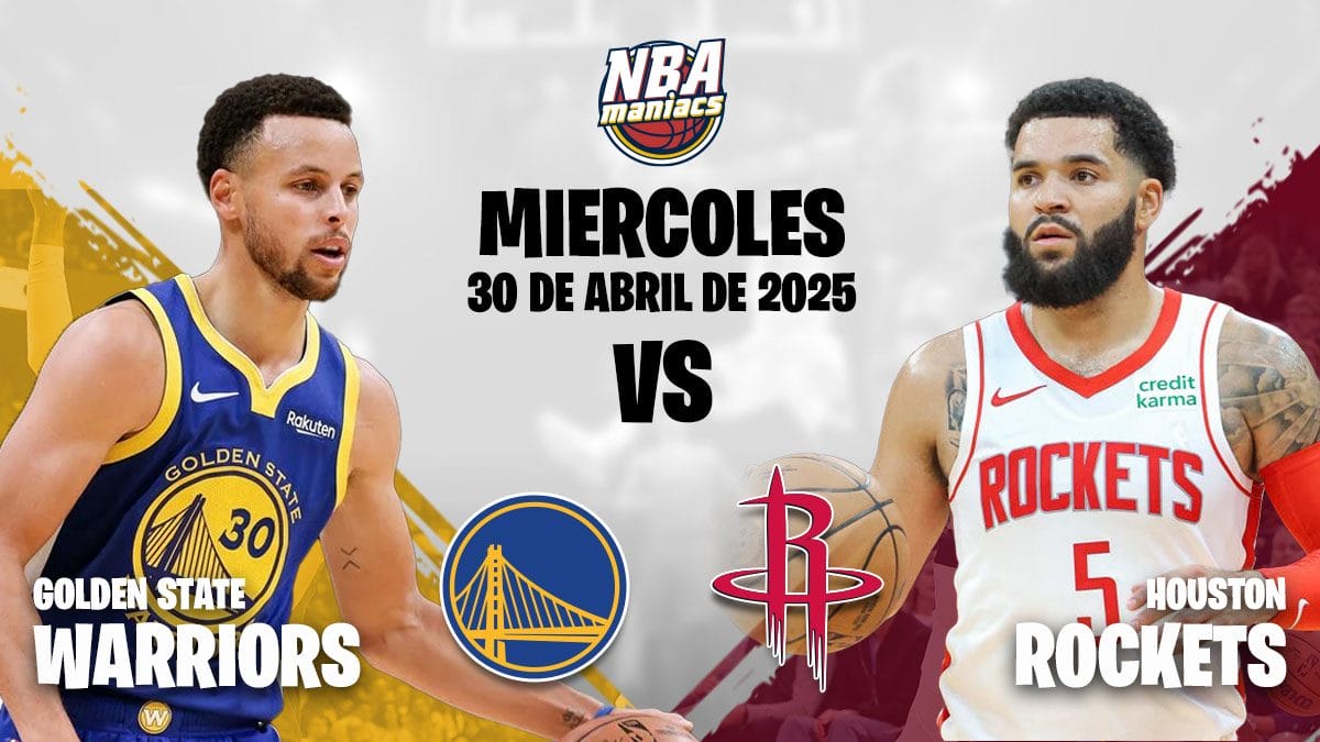 Previa Rockets vs Warriors Game 5 Playoffs 2025.