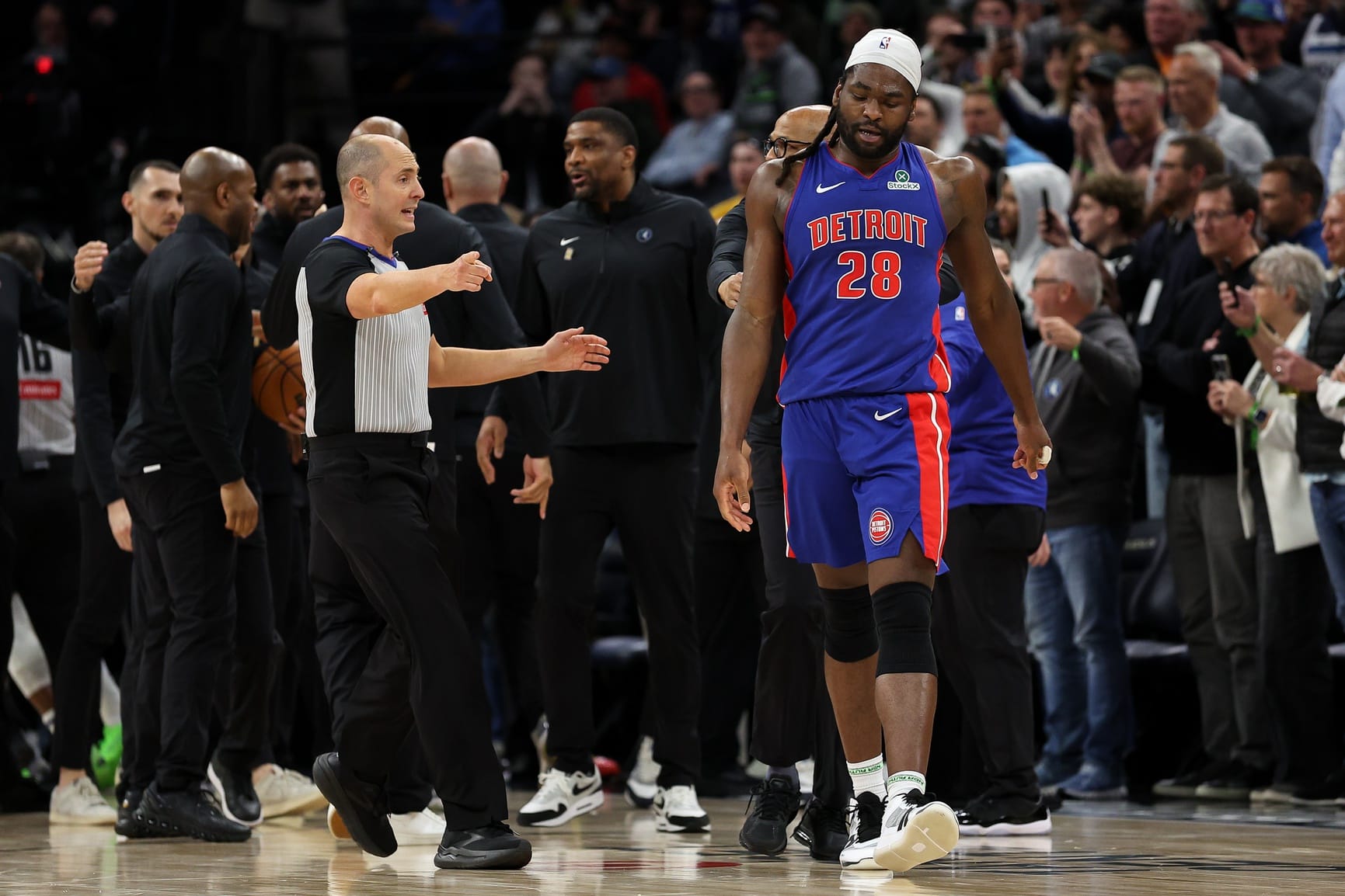 Isaiah Stewart, jugador de los Pistons
