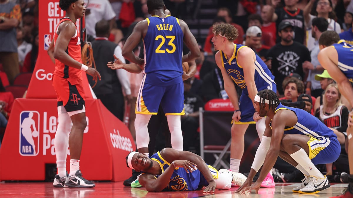 Jimmy Butler en el suelo tras su caída