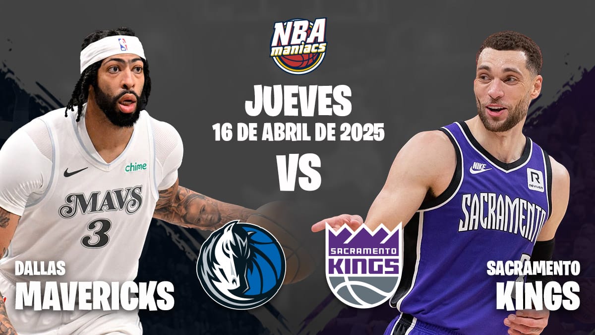 Zach LaVine y Anthony Davis, dos de las estrellas del Kings vs Mavericks.