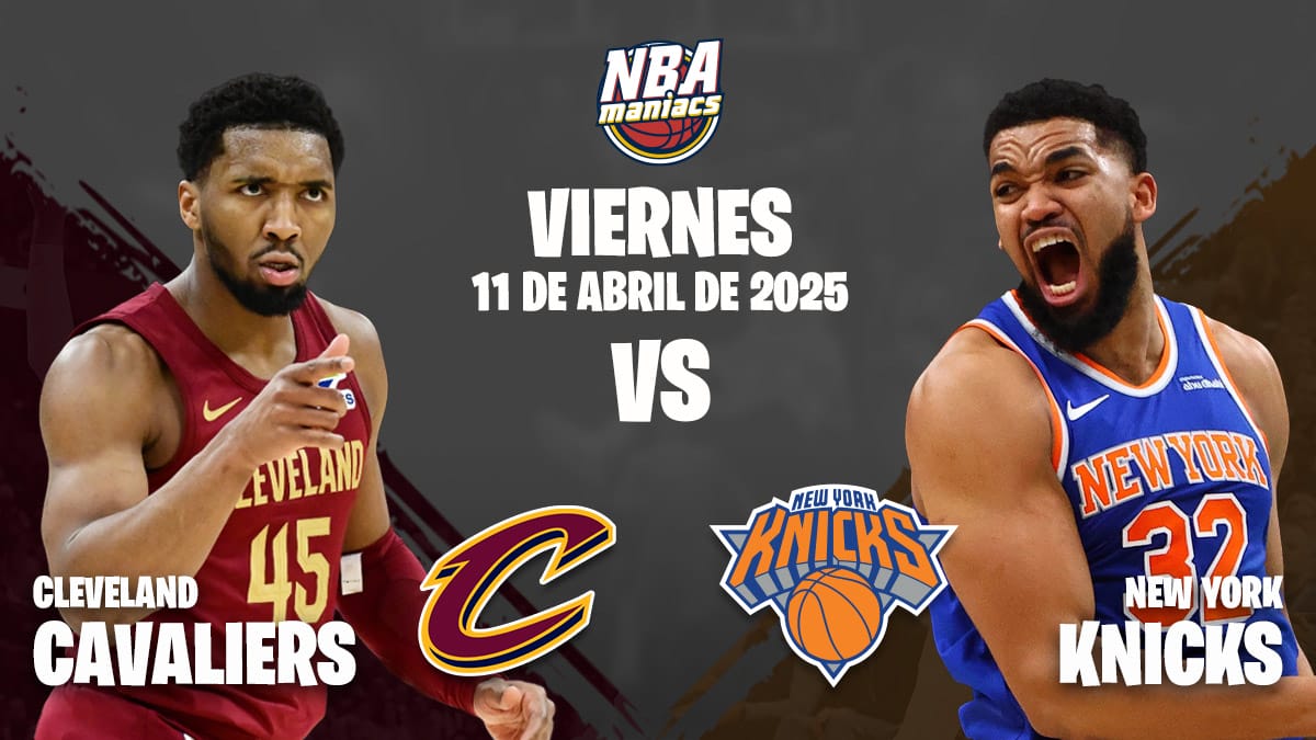 Karl Anthony-Towns y Donovan Mitchell, dos de las estrellas del Knicks vs Cavaliers.