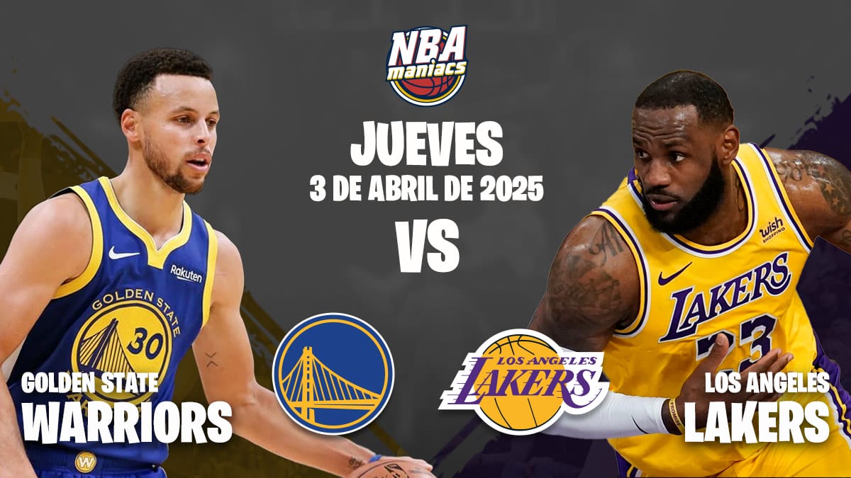 LeBron James y Stephen Curry, dos de las estrellas del Lakers vs Warriors.
