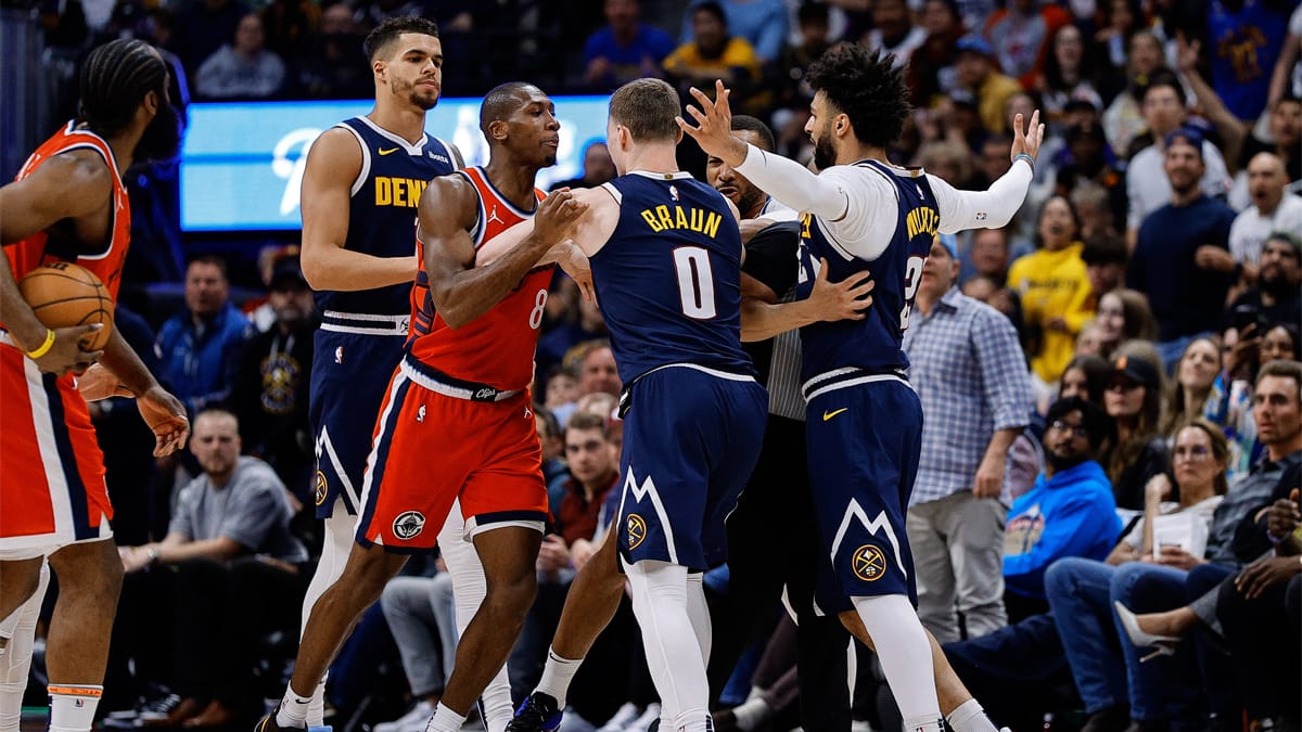 Trifulca en el Nuggets vs Clippers