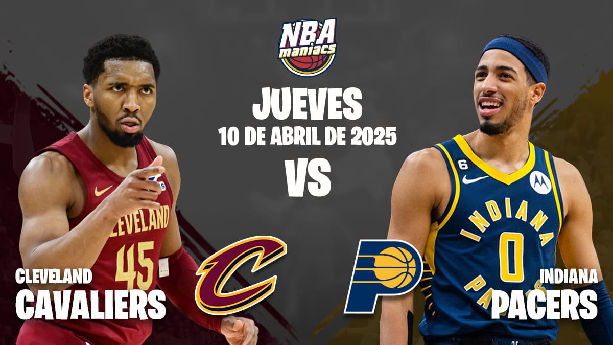Tyrese Haliburton y Donovan Mitchell, dos de las estrellas del Pacers vs Cavaliers.