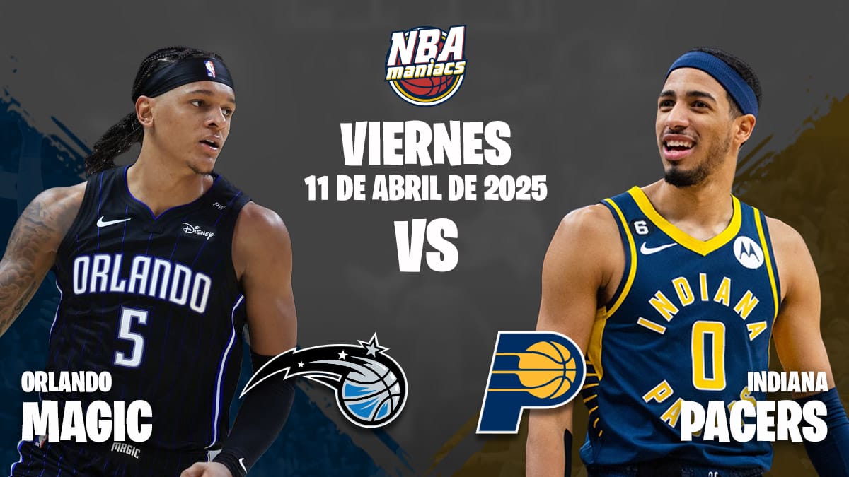 Tyrese Haliburton y Paolo Banchero, dos de las estrellas del Pacers vs Magic.