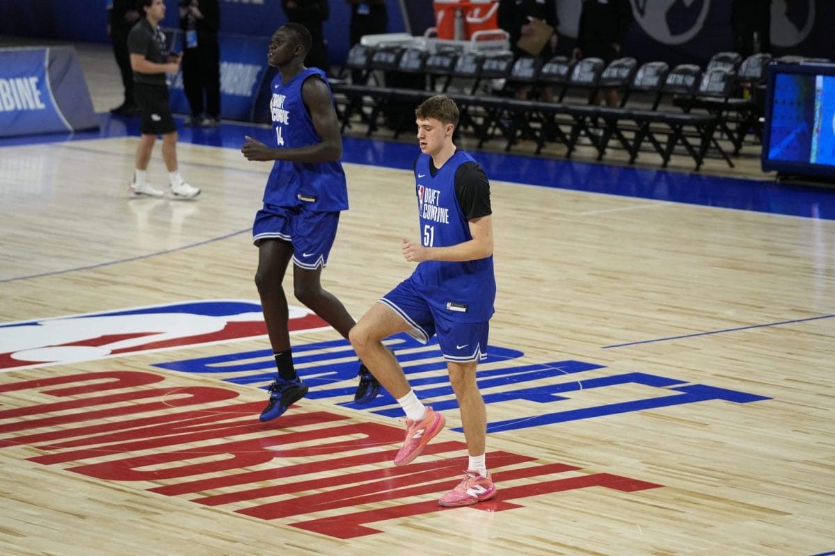 Cooper Flagg en el Draft Combine de 2025