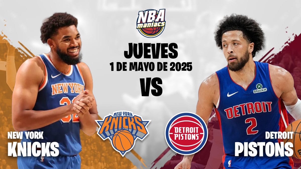 Los Pistons buscan la épica ante Nueva York