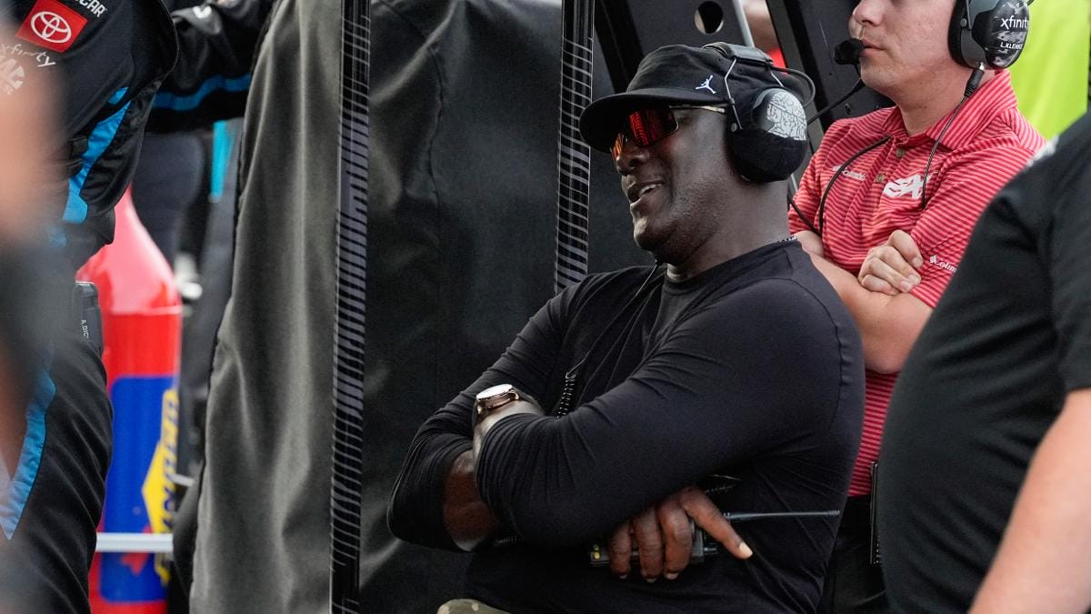 Michael Jordan asiste a un evento