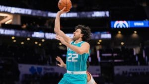 Vasiljie Micic durante su último partido en Charlotte.