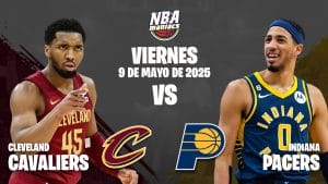 Tyrese Haliburton y Donovan Mitchell, dos de las estrellas del Pacers vs Cavaliers.