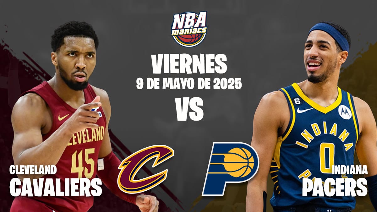 Tyrese Haliburton y Donovan Mitchell, dos de las estrellas del Pacers vs Cavaliers.