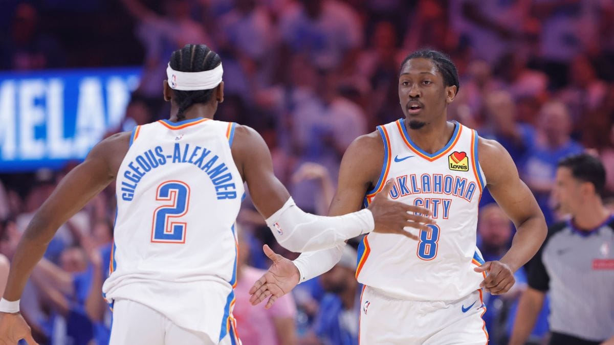 Shai Gilgeous-Alexander y jalen Williams, las caras visibles de la paliza de los Thunder.