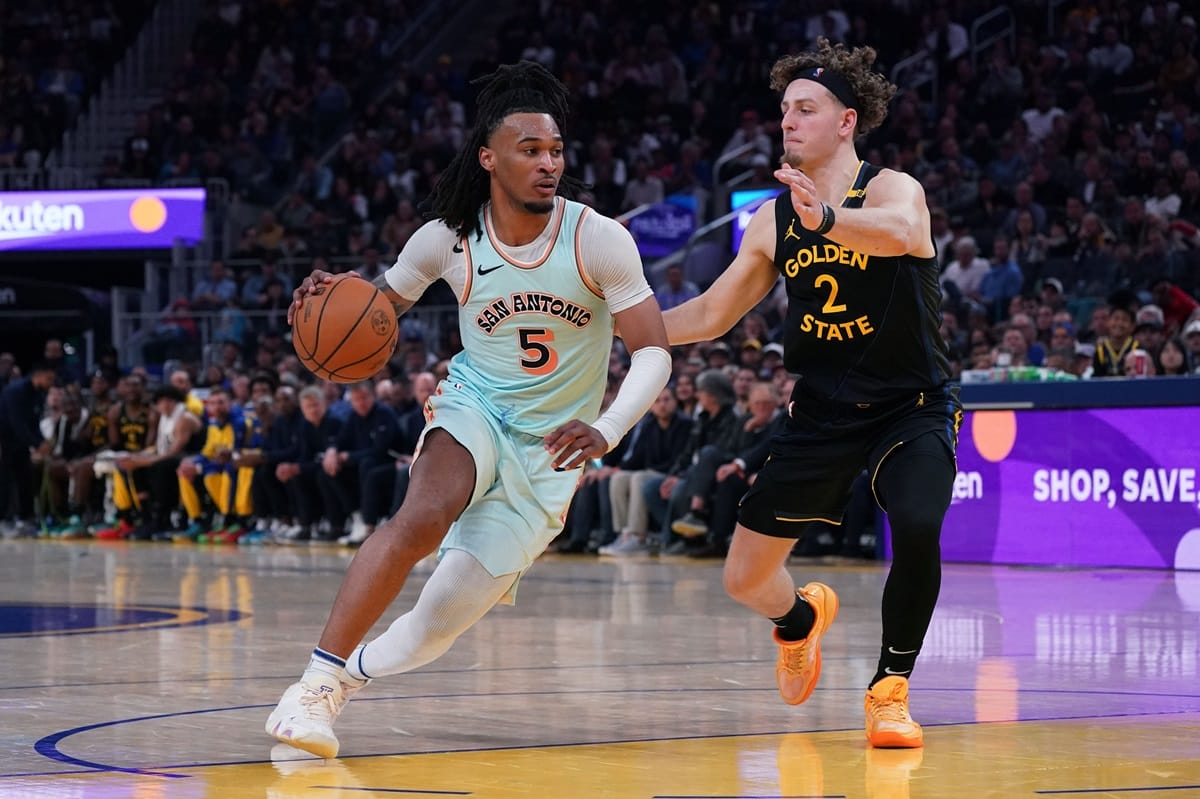 Stephon Castle, rookie de los San Antonio Spurs