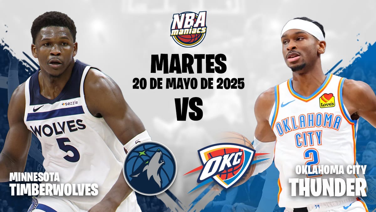 Previa Thunder vs Timberwolves Game 1 Playoffs 2025