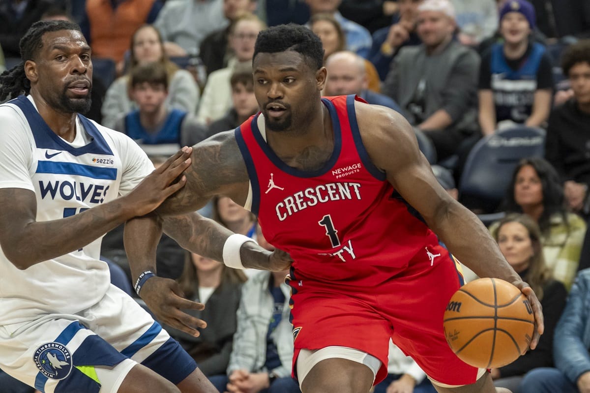 Zion Williamson, jugador de los New Orleans Pelicans