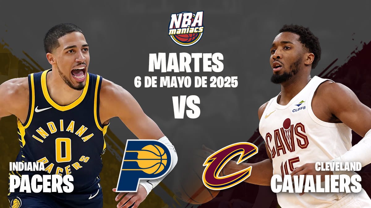 Donovan Mitchell y Tyrese Haliburton, dos de las estrellas del Cavaliers vs Pacers