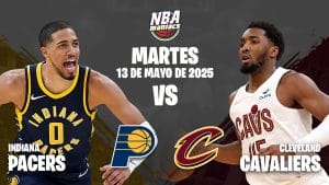 Donovan Mitchell y Tyrese Haliburton, dos de las estrellas del Cavaliers vs Pacers.