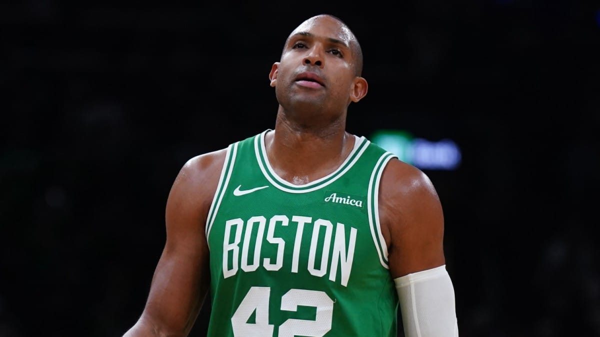 Al Horford, durante un partido en los playoffs de 2025.
