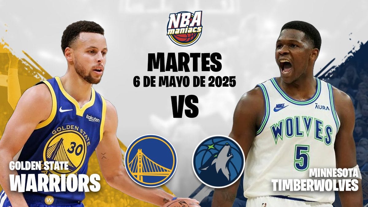 Previa Timberwolves vs Warriors Game 1 Playoffs 2025.
