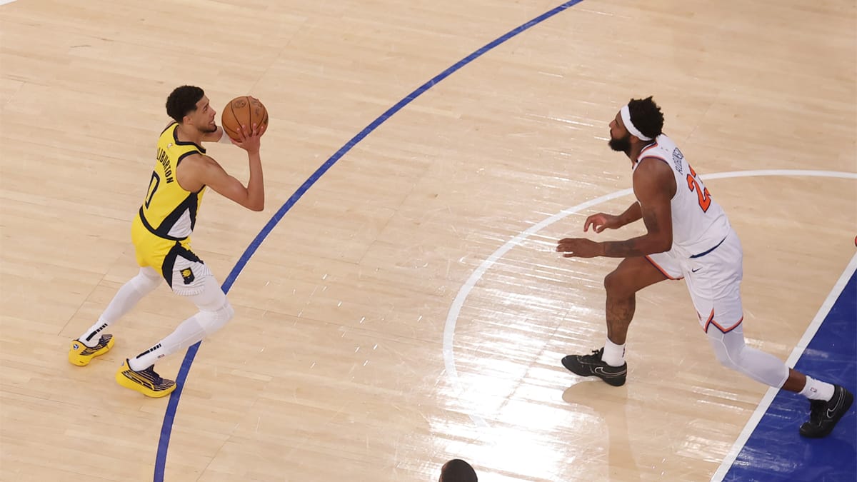 Haliburton ejecuta el tiro que forzó la prórroga para los Pacers
