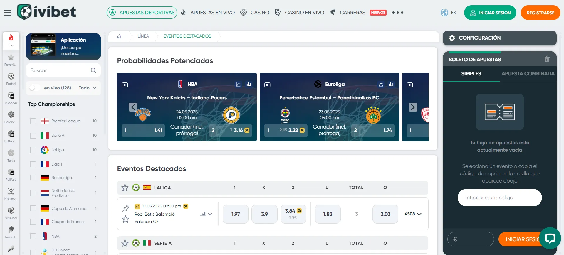 Review de la casa de apuestas ivibet, una de las mejores casas de apuestas que no piden DNI.