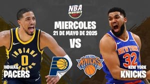 Karl-Anthony Towns y Tyrese Haliburton, dos de las estrellas del Knicks vs Pacers.
