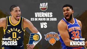 Karl-Anthony Towns y Tyrese Haliburton, dos de las estrellas del Knicks vs Pacers.
