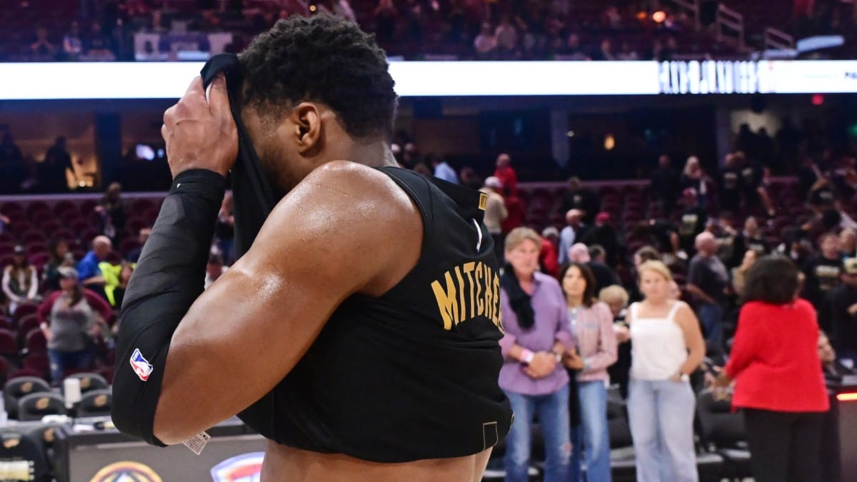 Donovan Mitchell, tras caer eliminado ante Indiana Pacers.