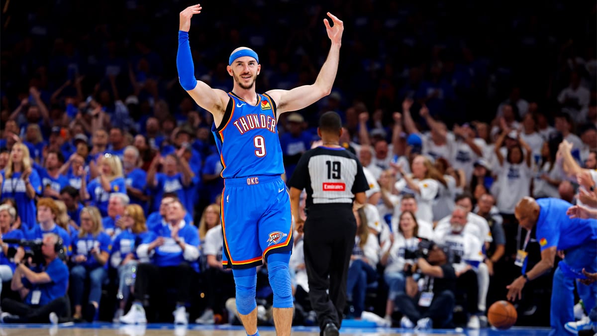Caruso celebra el triunfo de los Thunder