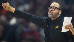 David Fizdale como asistente de los Phoenix Suns