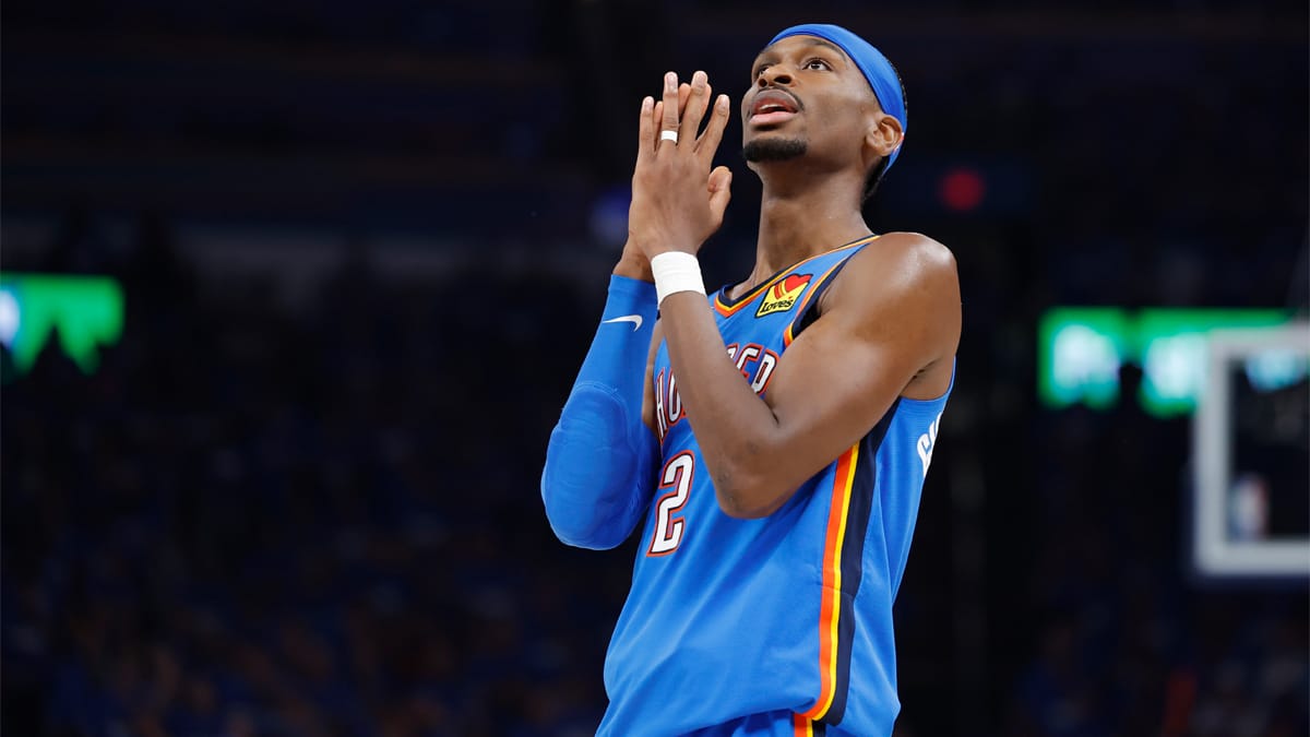 Shai durante las Finales del Oeste ante los Timberwolves