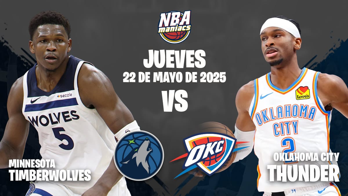 Shai Gilgeous-Alexander y Anthony Edwards, dos de las estrellas del Thunder vs Timberwolves.