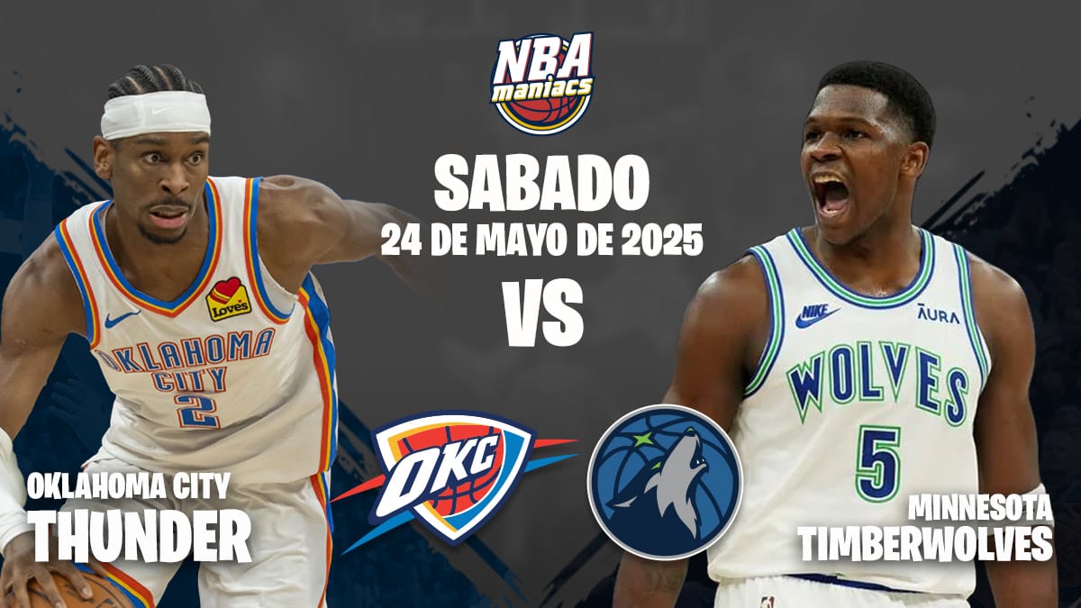 Anthony Edwards y Shai Gilgeous-Alexander, dos de las estrellas del Timberwolves vs Thunder.