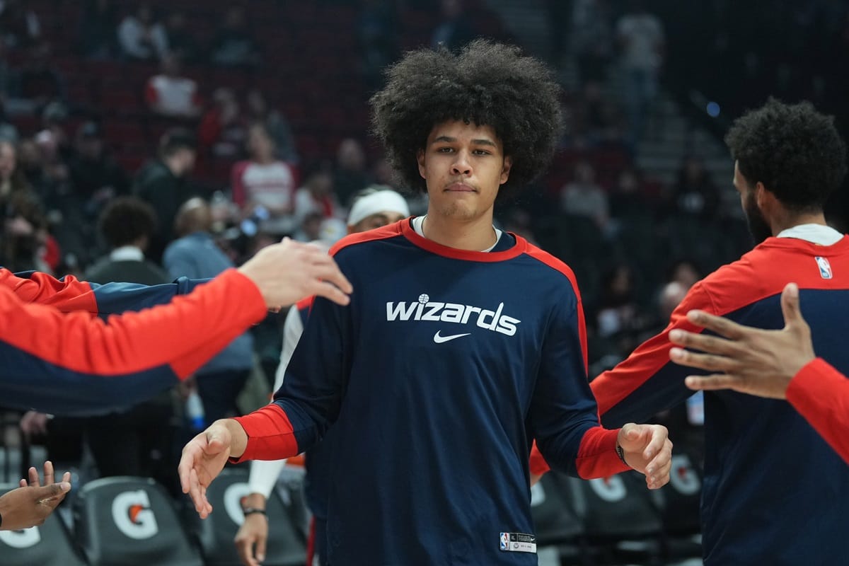 Kyshawn George, jugador de los Wizards