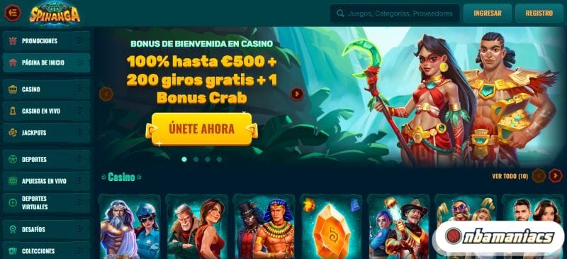 Spinanga Screenshot