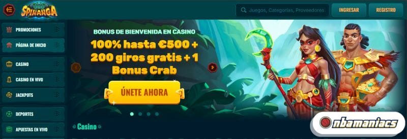 Spinanga Screenshot