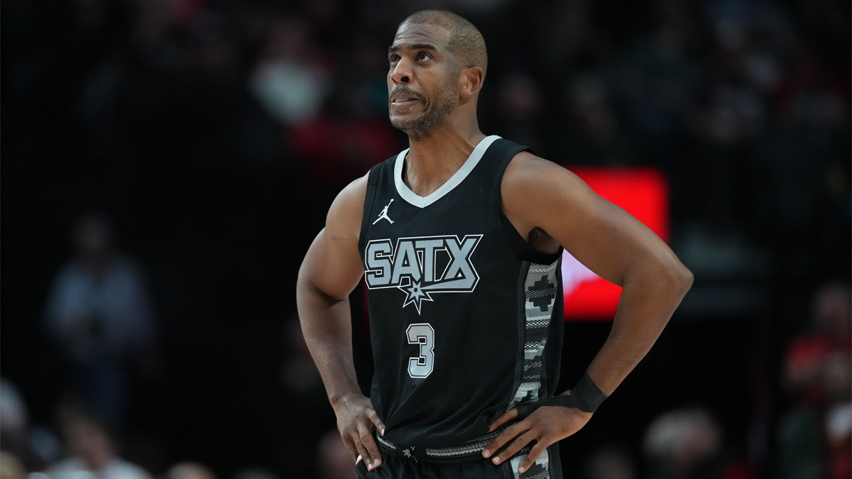 Chris Paul durante su temporada en los Spurs