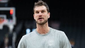Tiago Splitter, durante su estancia en el Paris Basketball.