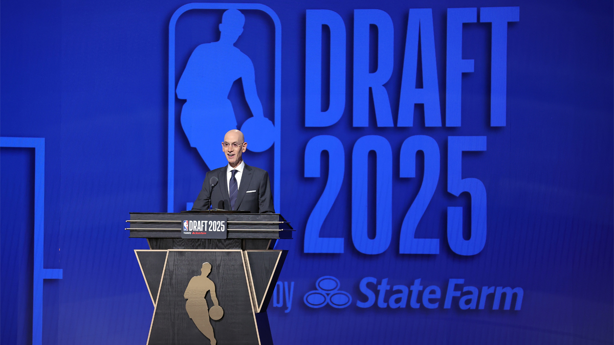 Adam Silver presenta el Draft NBA 2025