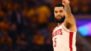 Fred VanVleet durante los playoffs