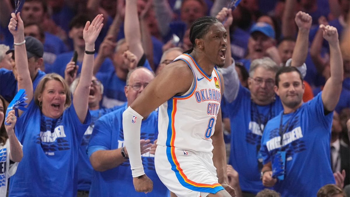 Jalen Williams celebra el triunfo vital de los Thunder