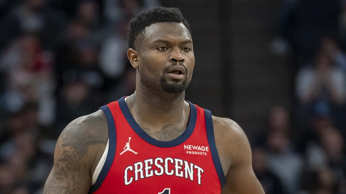 Zion Williamson, durante un partido con los New Orleans Pelicans.